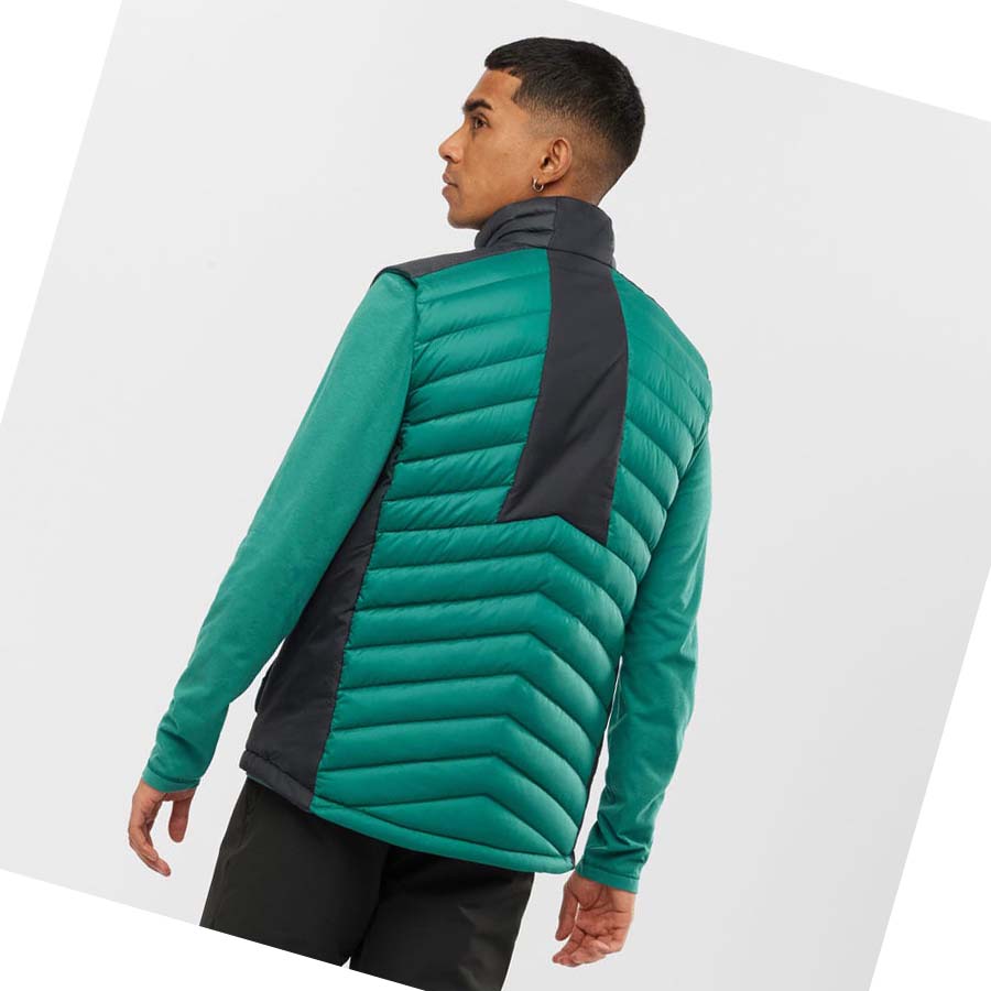 Salomon ESSENTIAL XWARM DOWN INSULATED Erkek Ceket Yeşil | TR 3316DFM